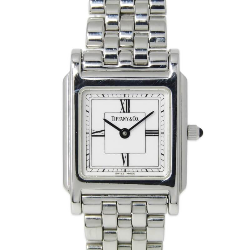 Tiffany&Co. ティファニー クラシック スクエア 腕時計 SS レディース ローマ数字 白文字盤 クォーツ シルバー ホワイト  30012421 : 30012421 : クラシック - 通販 - Yahoo!ショッピング