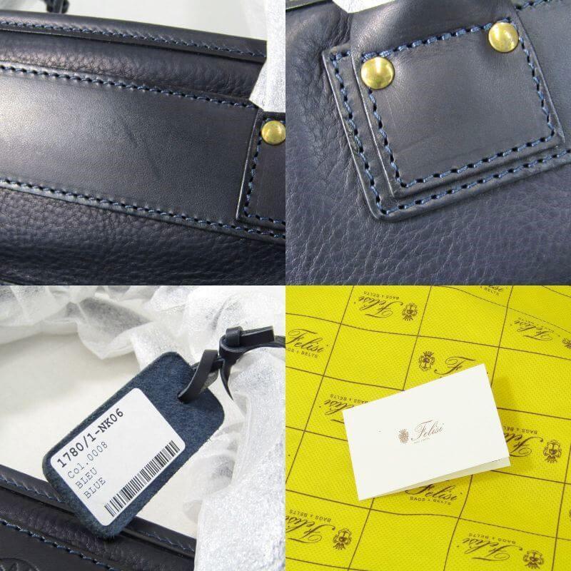 Felisi 未使用 フェリージ ビジネスバッグ 1780/1/NK A レザー Felisi 未使用 フェリージ ビジネスバッグ 1780/1/NK A レザー