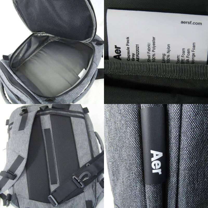 美品 Aer エアー 3WAY バックパック AER22021 Capsule Pack シティ 