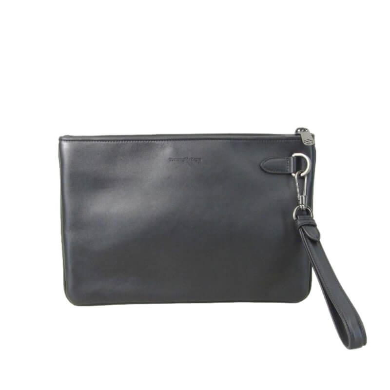美品 Ermenegildo Zegna エルメネジルドゼニア レザー クラッチ 美品 Ermenegildo Zegna エルメネジルドゼニア レザー クラッチ