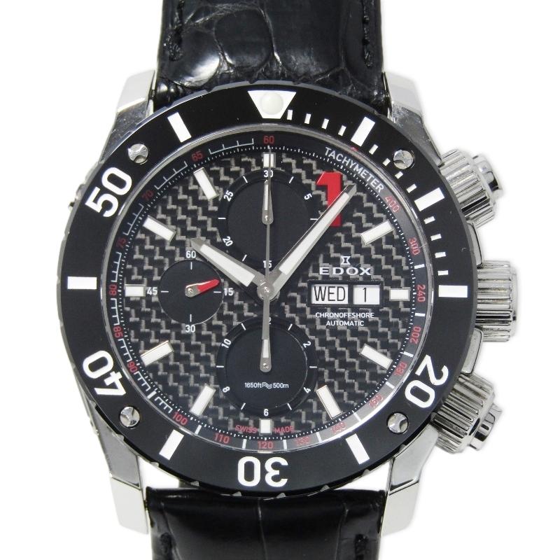 EDOX エドックス 01114-3-NIN-L2 クロノオフショア1 クロノグラフ 