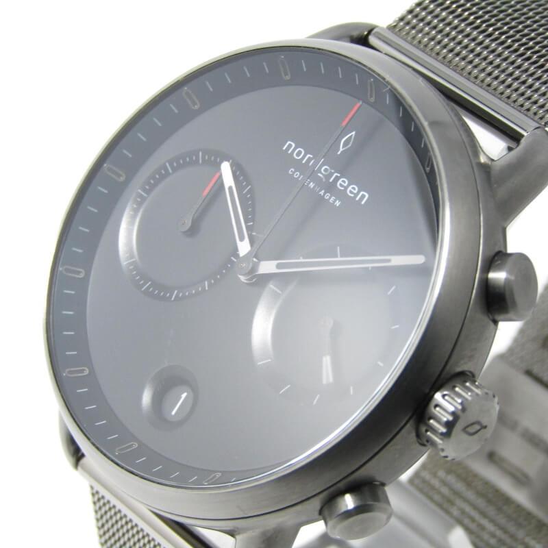 Nordgreen ノードグリーン PIONEER 42mm クロノグラフ メッシュ
