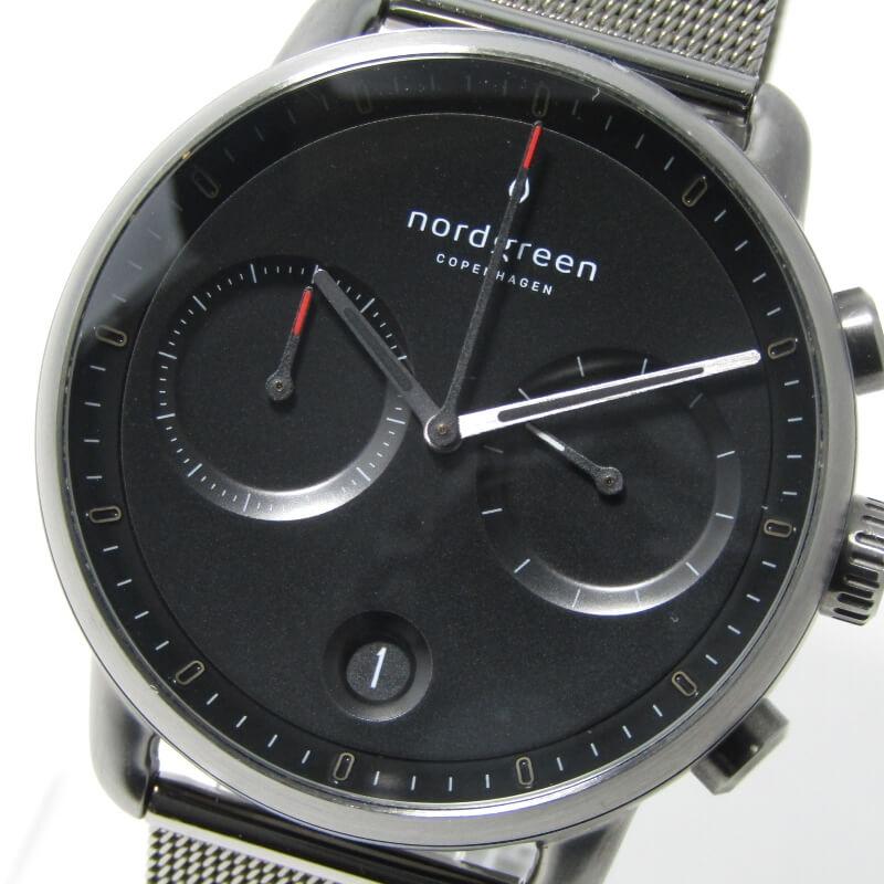 Nordgreen ノードグリーン PIONEER 42mm クロノグラフ メッシュ