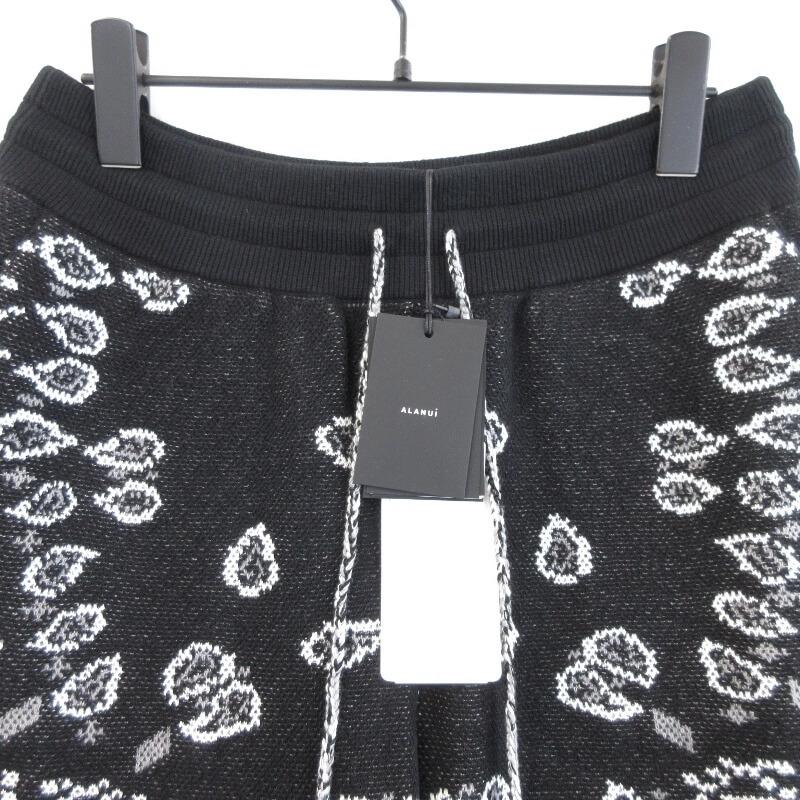 未使用 ALANUI アラヌイ バンダナ ニット ショーツ LWHR24-114 COTTON  