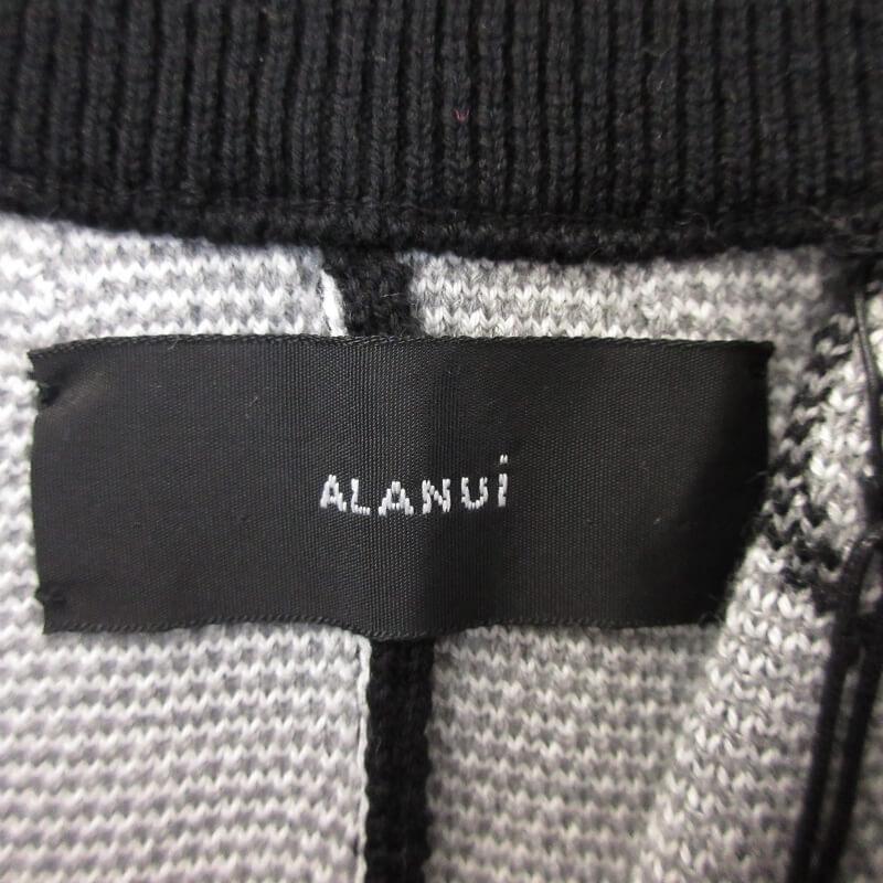 未使用 ALANUI アラヌイ バンダナ ニット ショーツ LWHR24-114 COTTON  