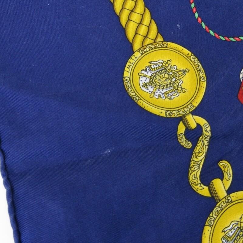 HERMES エルメス スカーフ カレ90 LES TAMBOURS タンブールの太鼓 