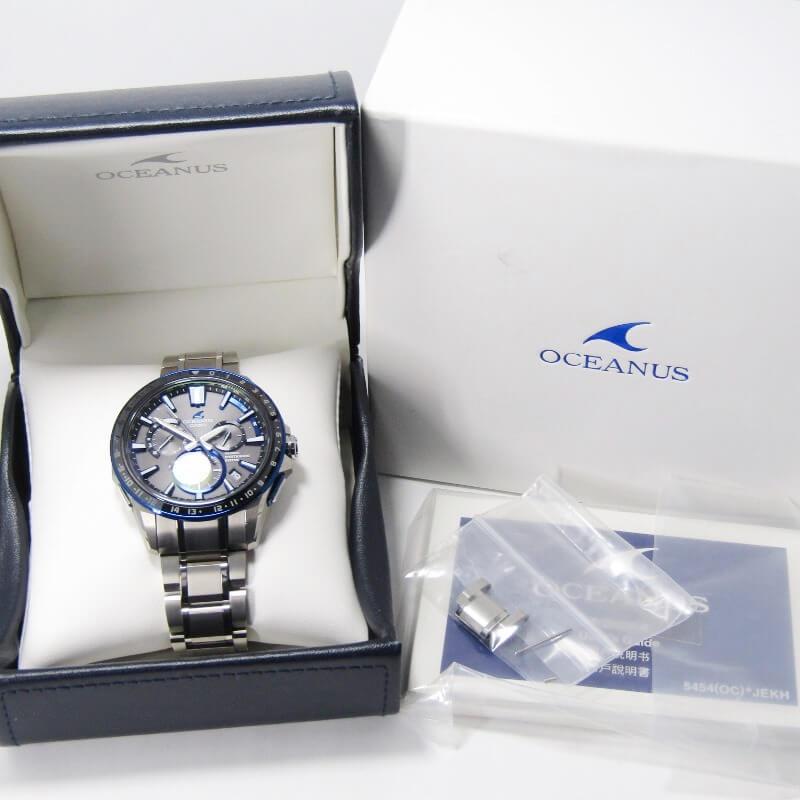 CASIO カシオ OCEANUS OCW-G1200-1AJF オシアナス GPSハイブリッド電波 