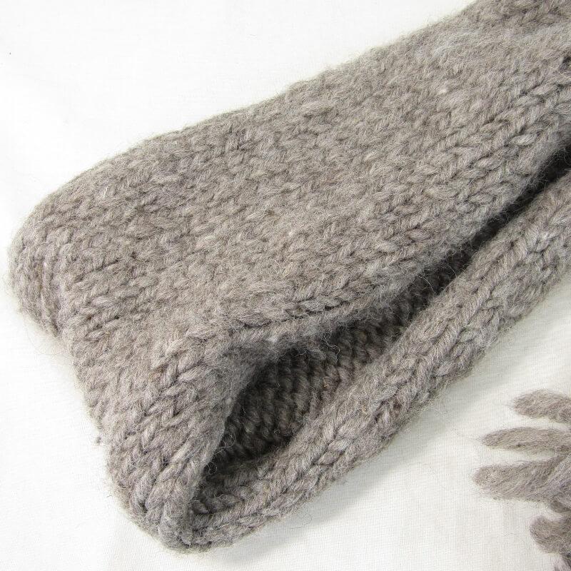 WIND AND SEA ウィンダンシー カウチンマフラー Cowichan Muffler BEIGE WDS-O-COW-24-Q2-KN ...