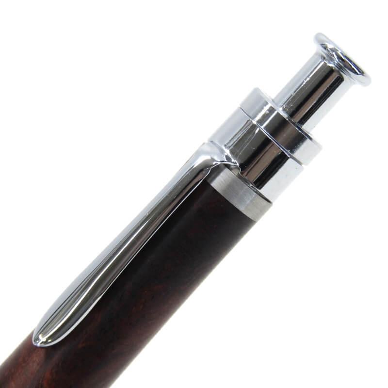 未使用 工房楔 コウボウセツ ボールペン ローズウッド こぶ杢 瘤杢