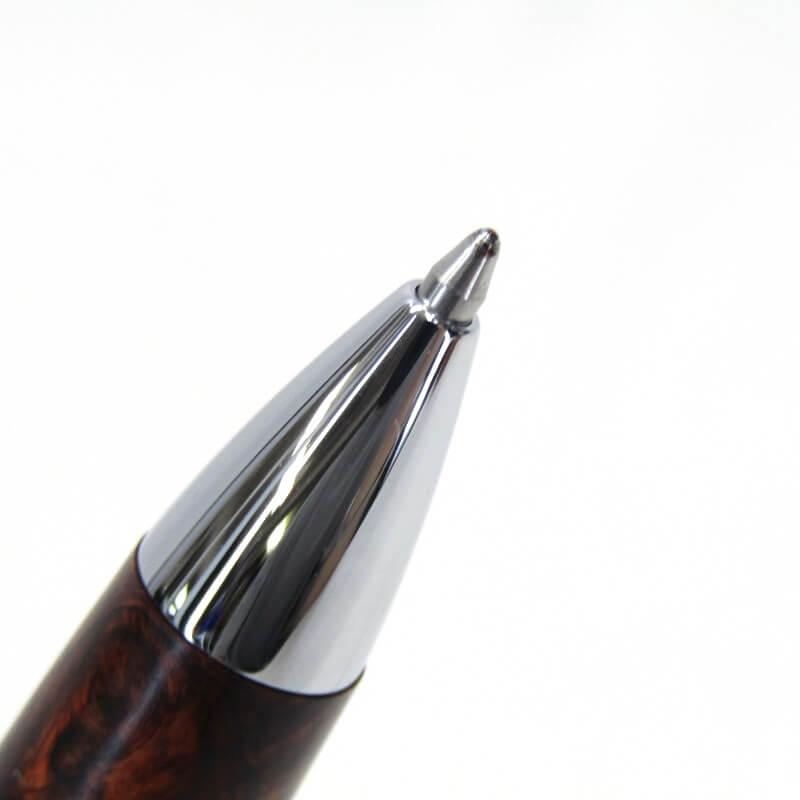 未使用 工房楔 コウボウセツ ボールペン ローズウッド こぶ杢 瘤杢