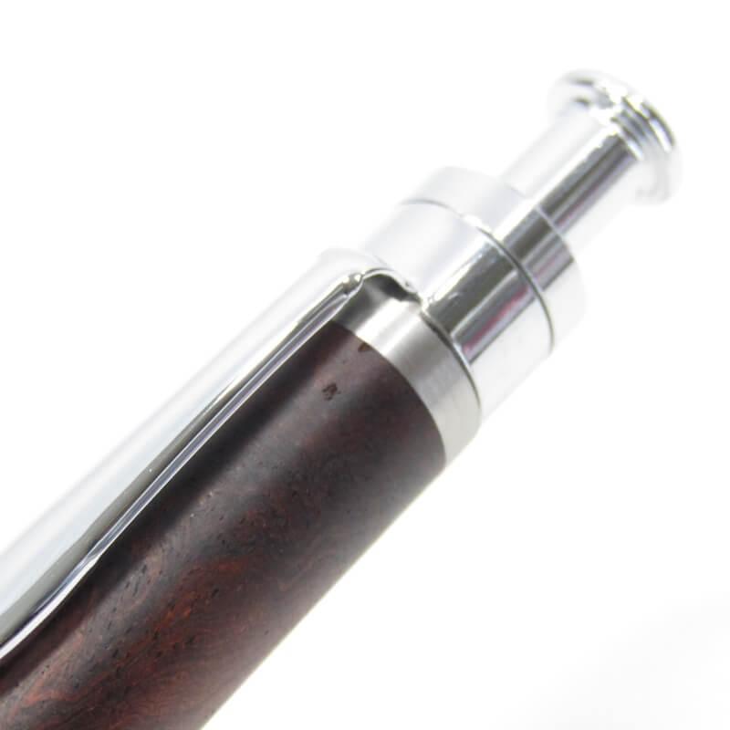 未使用 工房楔 コウボウセツ ボールペン ローズウッド こぶ杢 瘤杢