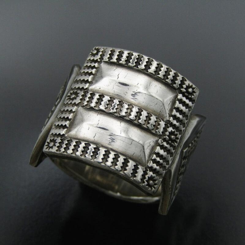 Perry Shorty ナバホ族 リング コインシルバー ペリーショーティー