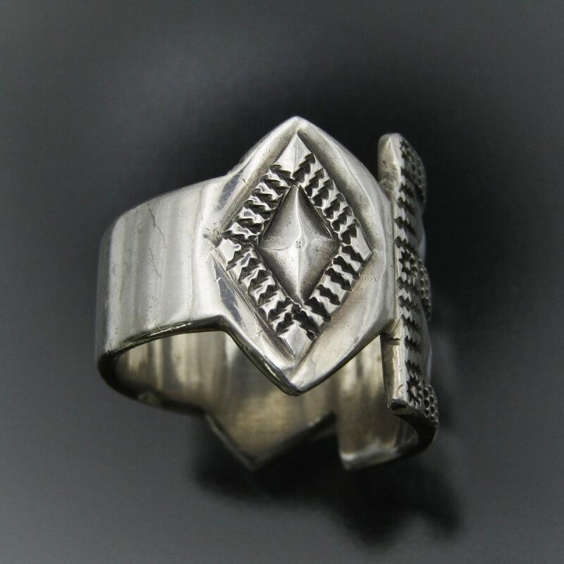 Perry Shorty ナバホ族 リング コインシルバー ペリーショーティー