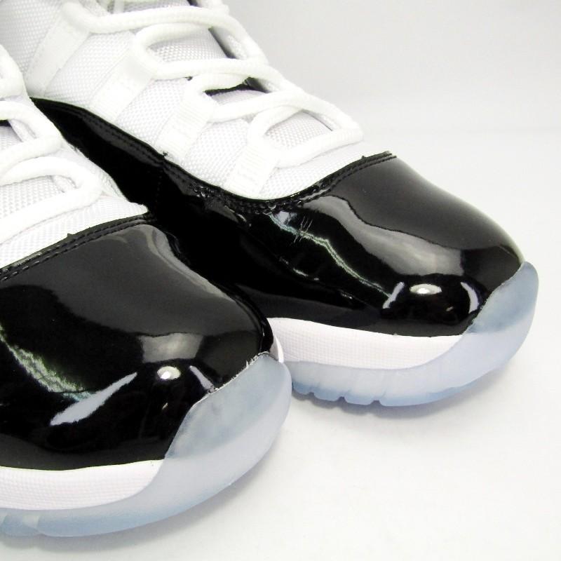 未使用 NIKE ナイキ AIR JORDAN 11 RETRO 378037-100 エアジョーダン コンコルド WHITE/BLACK-CONCORD 28.5cm 箱付スニーカー  中古 35000046｜classic｜07