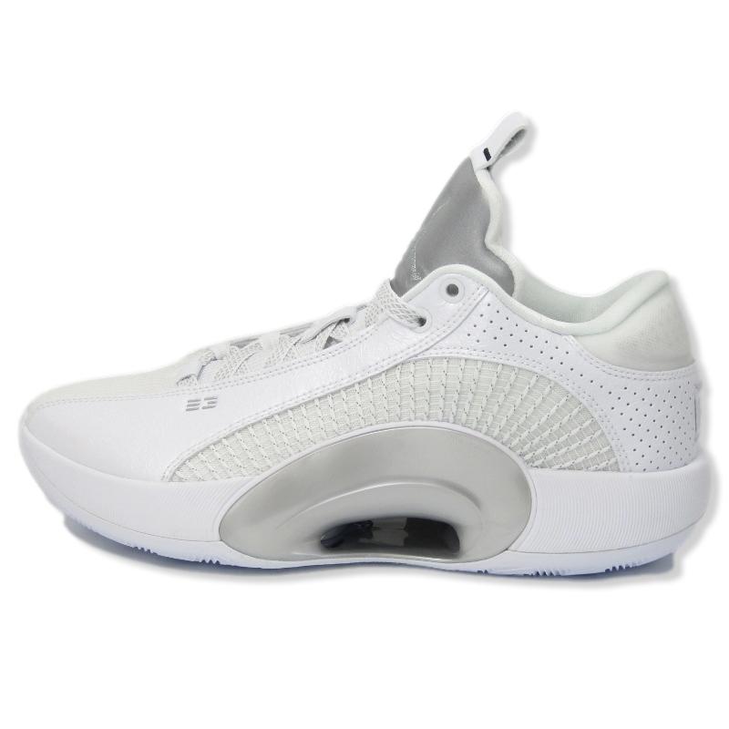 シューズ(男性用) air jordan XXXV LOW PF Nike Air Jordan XXXVIII Low PF 38 White Metallic Gold Men