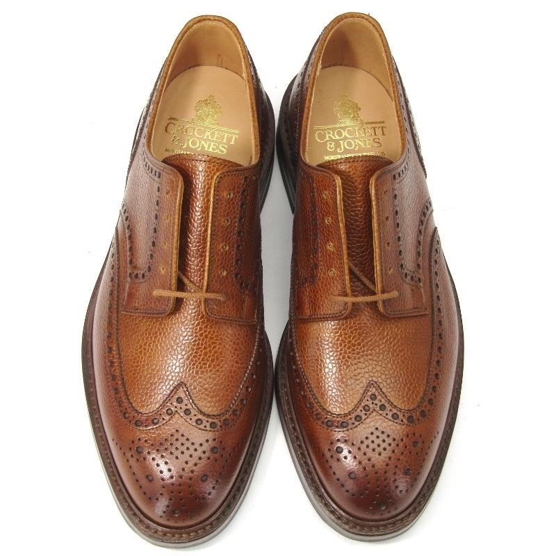 未使用 Crockett&Jones クロケットアンドジョーンズ UK8.5E ウィング 
