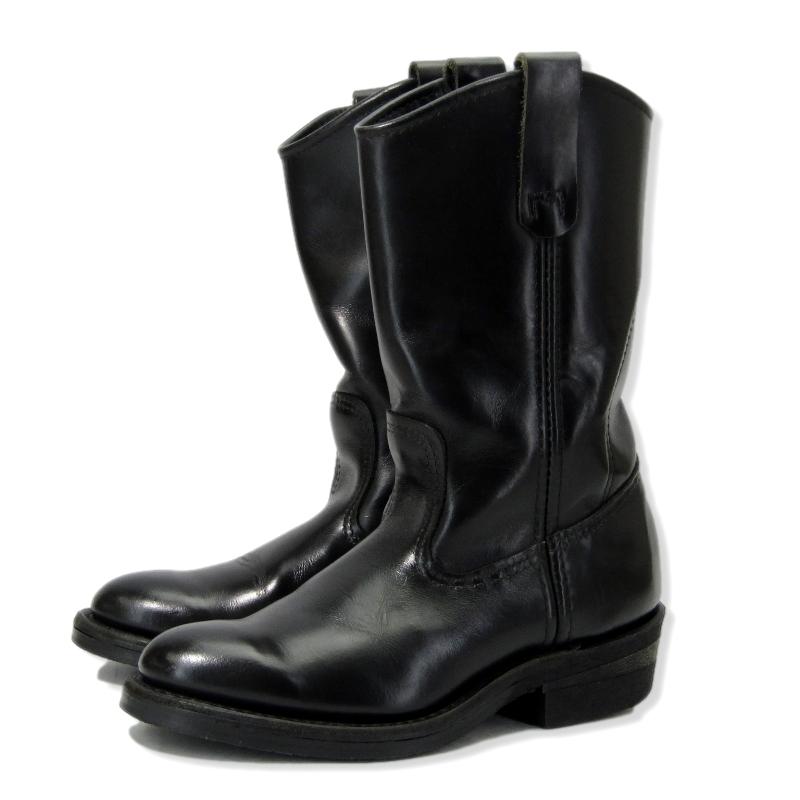 レッドウイング ブラックレザーペコスブーツ 【公式通販】