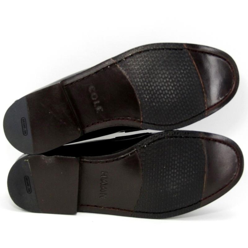 美品】COLE HAAN コールハーン ピンチタッセルローファー 黒 26.5 