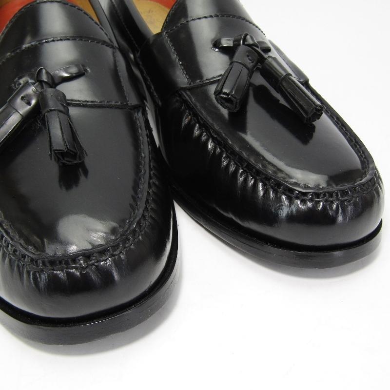 美品】COLE HAAN コールハーン ピンチタッセルローファー 黒 26.5 