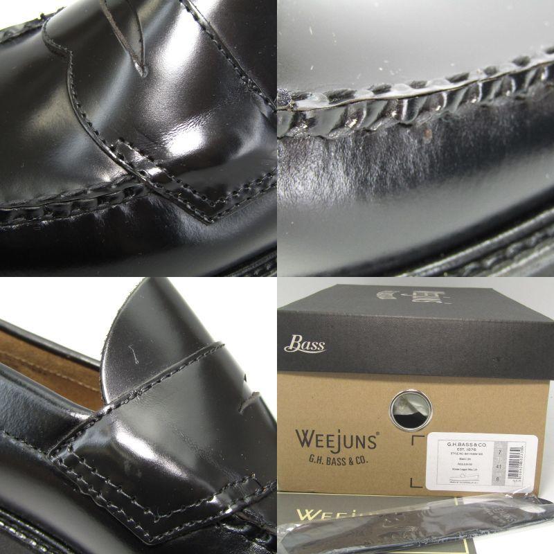 未使用 G.H. BASS WEEJUNS ジーエイチバス US8 26cm ペニーローファー 