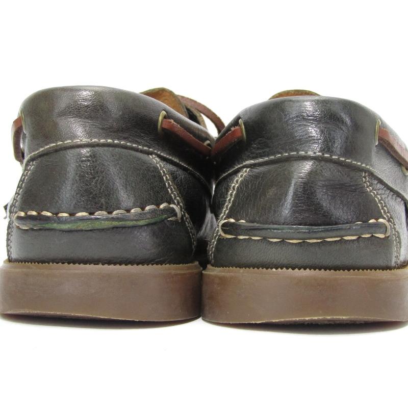 パラブーツ バース キルト付き モカシン デッキシューズ UK8 パラブーツ バース キルト付き モカシン デッキシューズ UK8