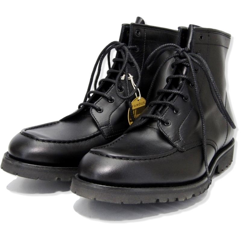 美品 BARKER バーカー UK9 モックトゥブーツ NOEL 4627FW10 ノエル 