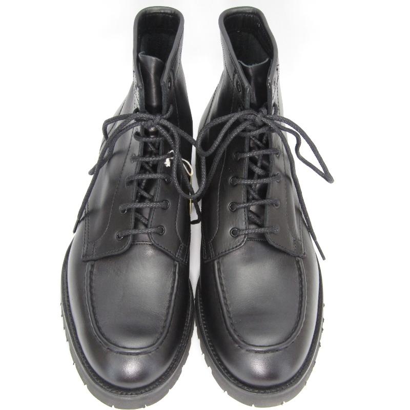 美品 BARKER バーカー UK9 モックトゥブーツ NOEL 4627FW10 ノエル 