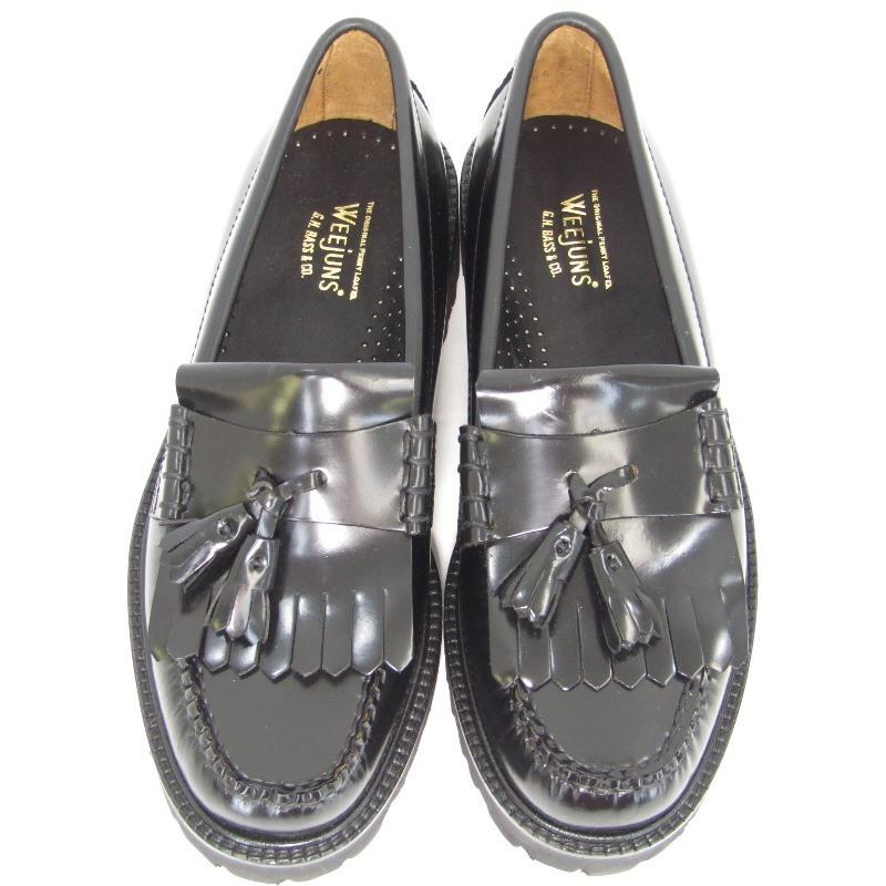 G.Hbass BA11525 US7 25cm相当　タッセルローファー 美品 G.H.BASS WEEJUN 90 ジーエイチバス US7 25cm タッセル