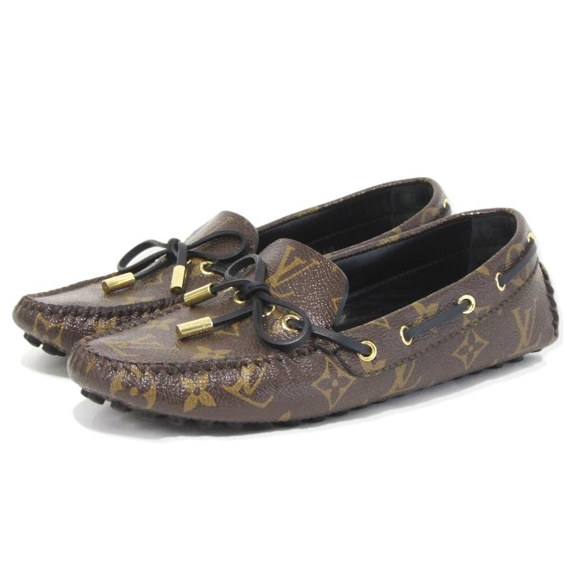 LOUIS VUITTON 美品 ルイヴィトン 35.5 グロリア ライン