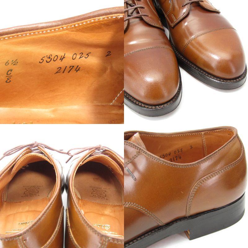 ALDEN 美品 Alden オールデン US6.5E 24.5cm 2174 ストレート