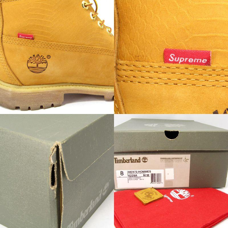 Supreme × Timberland ティンバーランド シュプリーム US8 26cm Supreme × Timberland ティンバーランド シュプリーム US8 26cm
