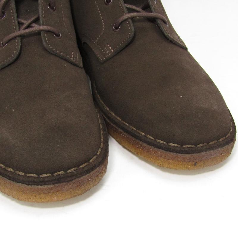 Clarks 美品 クラークス UK7.5F レースアップブーツ DESERT MALI