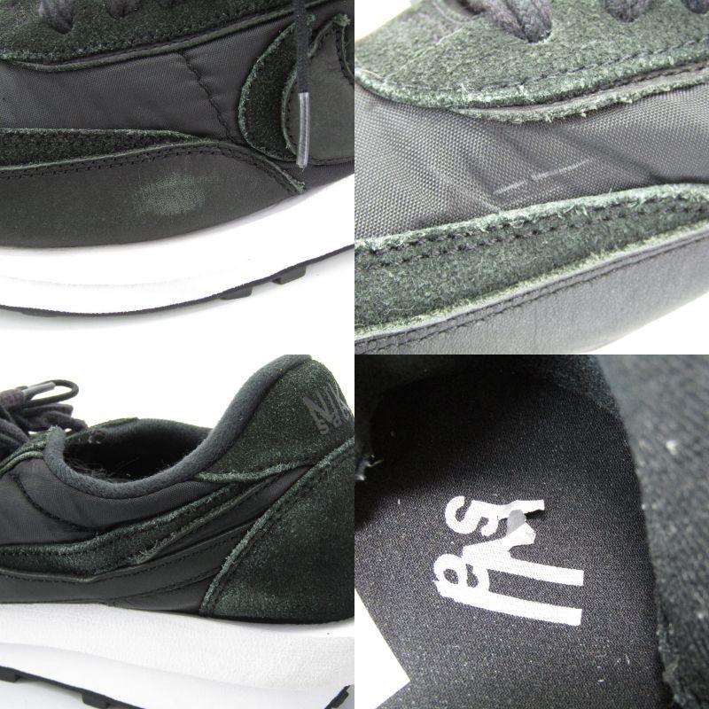sacai × NIKE ナイキ 28.5cm LD WAFFLE BLACK NYLON BV0073-002 LD 