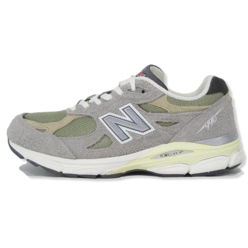 New Balance M990TG3 v3 グレー/ベージュ New Balance M990TG3 GRAY 22SS-S（ニューバランス M990TG3