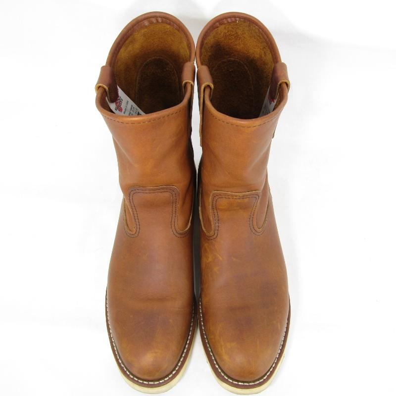 RED WING レッドウィング 8866 ペコスブーツ US7.5E RED WING(レッドウィング) / ペコスブーツ/刺繍羽タグ/8866