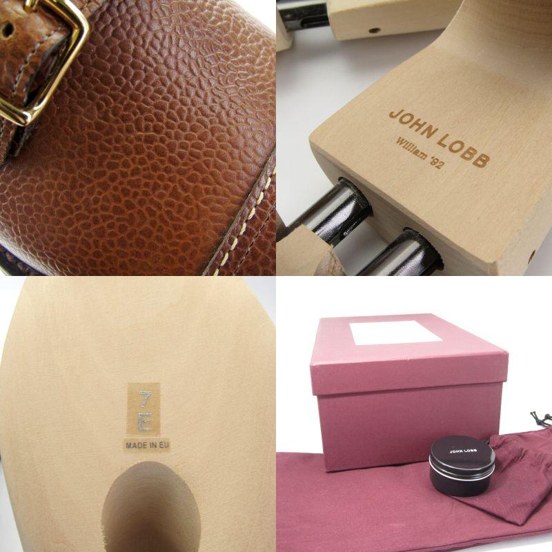 JOHN LOBB 美品 ジョンロブ UK7.5E ダブルモンク ウィリアム92 JOHN LOBB 美品 ジョンロブ UK7.5E ダブルモンク ウィリアム92