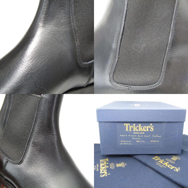 Tricker's 未使用 トリッカーズ UK6.5 サイドゴアブーツ M6119 Tricker's 未使用 トリッカーズ UK6.5 サイドゴアブーツ M6119