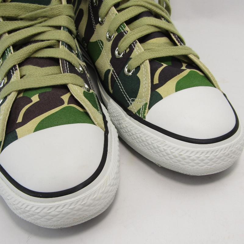CONVERSE 美品 コンバース 28cm ALL STAR 83SUEDE HI 1B146 迷彩