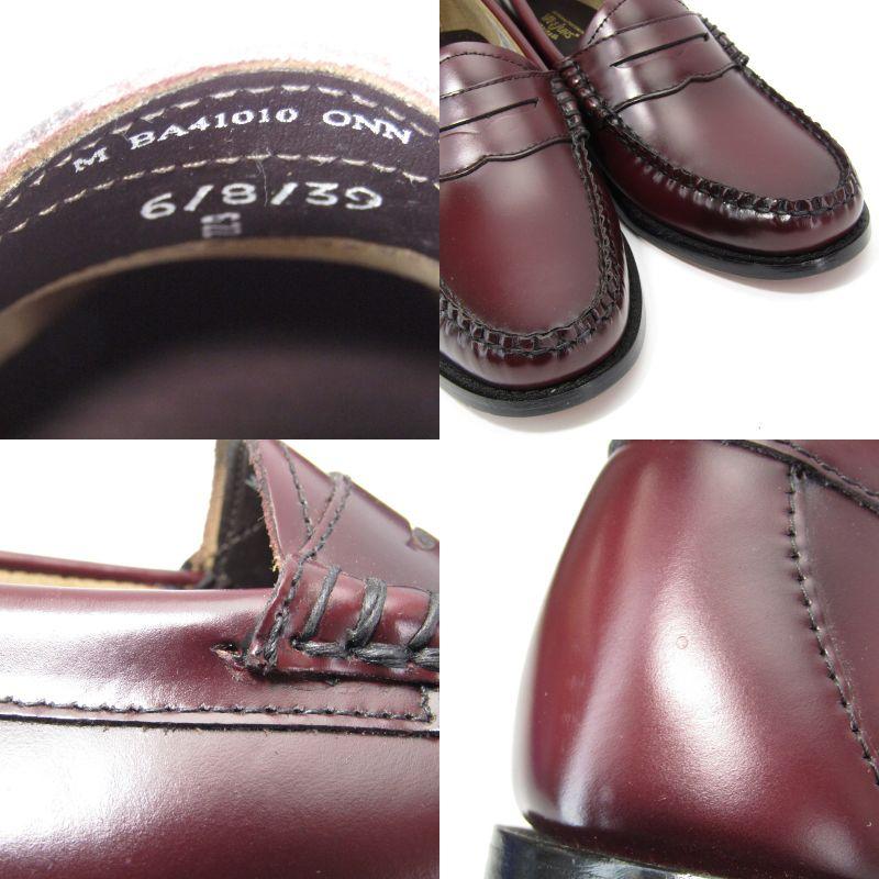 未使用 G.H.BASS ジーエイチバス US8 25.5cm ペニーローファー BA41010 
