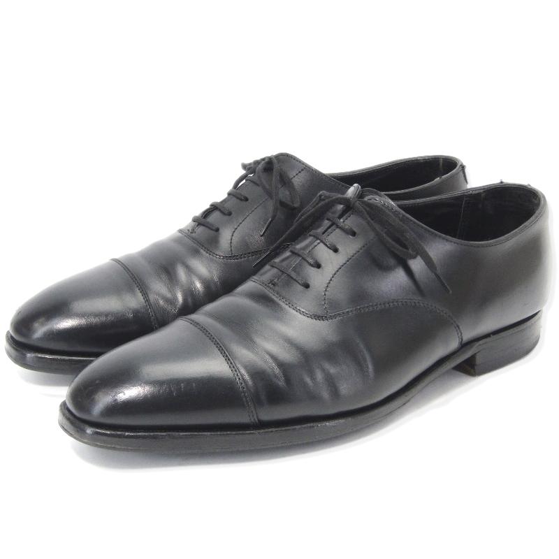 CROCKETT&JONES クロケット&ジョーンズ UK7.5E ストレートチップ 
