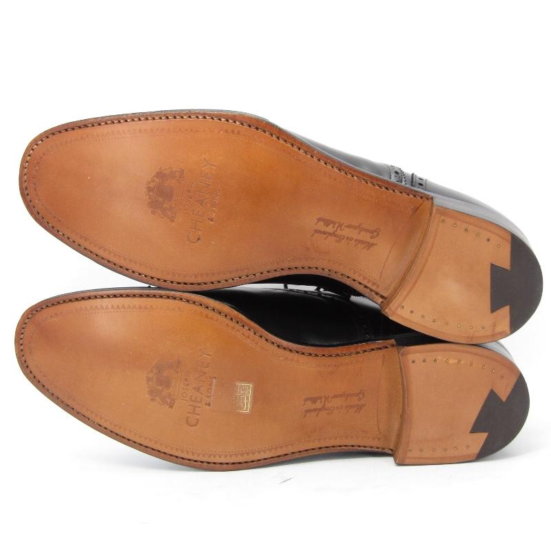 未使用 JOSEPH CHEANEY チーニー UK8.5F セミブローグ WILFRED 内羽根 