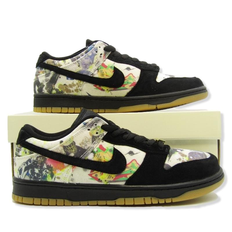 未使用 Supreme × Nike ナイキ シュプリーム 27cm SB DUNK LOW 