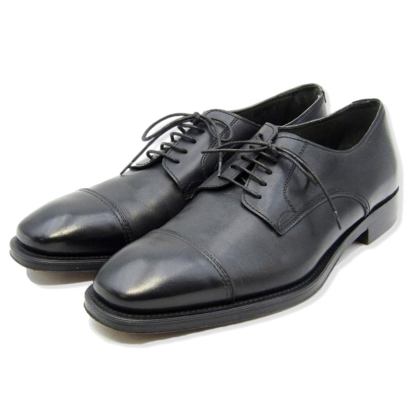 Corneliani コルネリアーニ 40 ストレートチップ ダービー レザー 