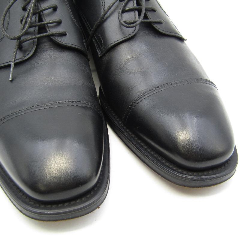 Corneliani コルネリアーニ 40 ストレートチップ ダービー レザー 