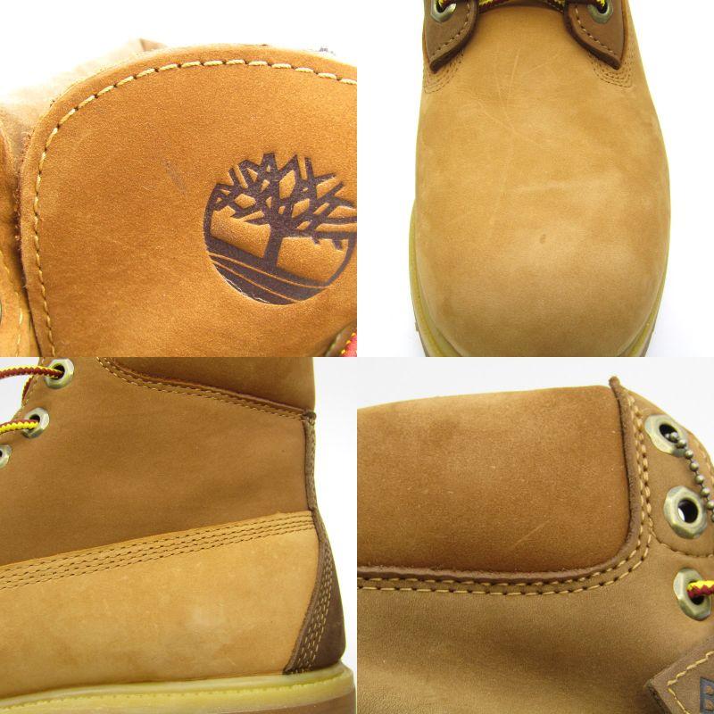 未使用 Timberland × BEAMS ティンバーランド US7.5W 25.5cm レースアップブーツ 6inch Premium Boots WHEAT NUBUCK  35002981｜classic｜08