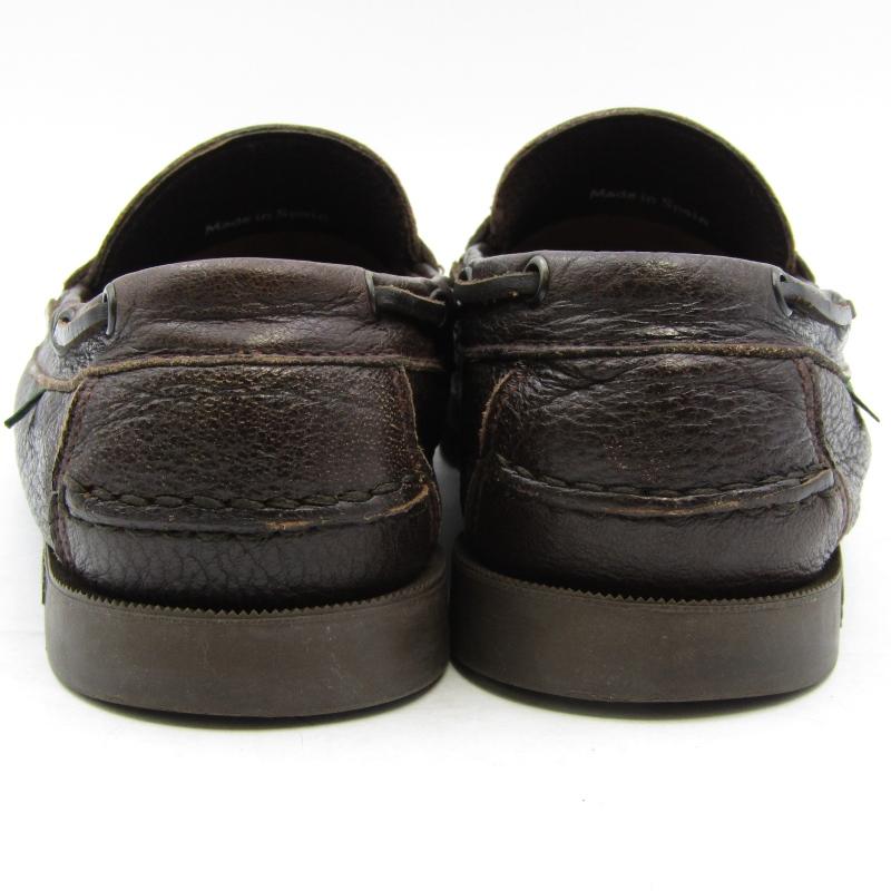 Paraboot × BEAMS パラブーツ UK7.5 デッキシューズ Deerskin Corsica 