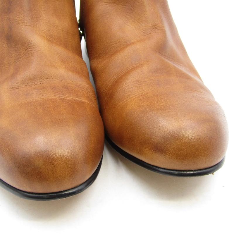PADRONE 美品 パドローネ 42 サイドジップ ショートブーツ PU7358-1201 
