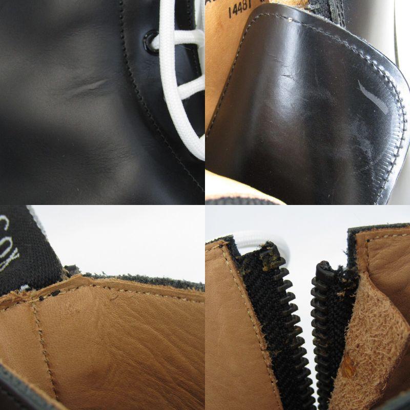 GEORGE COX 美品 ジョージコックス UK8 インサイドジップブーツ GEORGE COX 美品 ジョージコックス UK8 インサイドジップブーツ