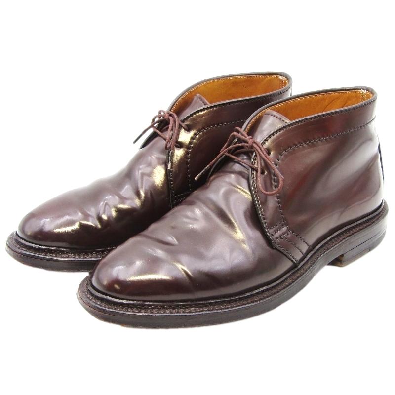 ALDEN 美品 Alden × BEAMS オールデン US6.5D 24.5cm チャッカブーツ 