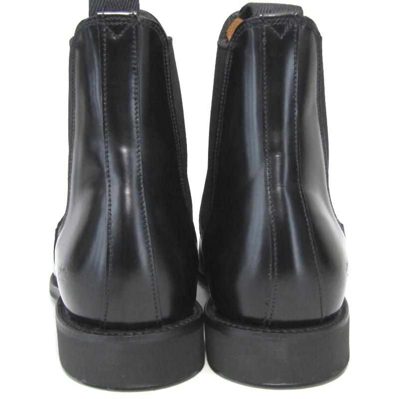 SANDERS 美品 サンダース UK6 ミリタリー チェルシーブーツ